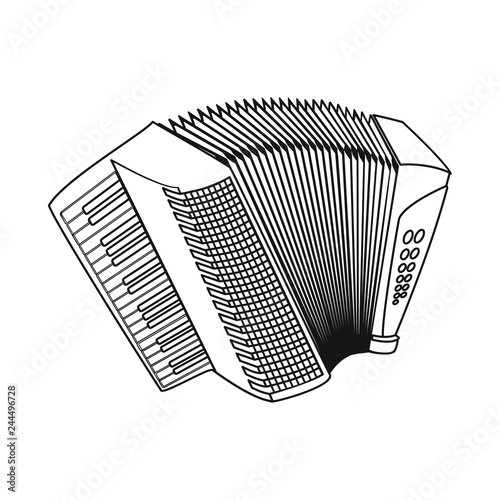 Vector design of music and tune logo. Set of music and tool vector icon for stock.