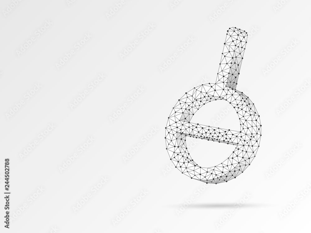 Agender Asexual Symbol Wireframe Digital 3d Illustration Low Poly Neutrally Genderless People Concept On White Background Abstract Raster Polygonal Origami Style Lgbt Sign Rgb Color Mode Stock Illustration Adobe Stock