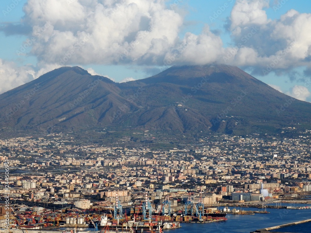 Napoli - Vesuvio da San Martino