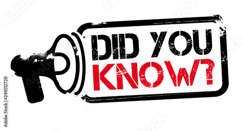 did you know banner vector illustration