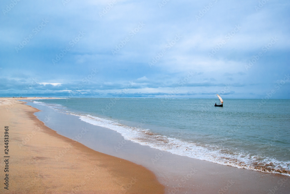 Rameshwaram , Tamil Nadu , India . Adam's Bridge Stock Photo | Adobe Stock