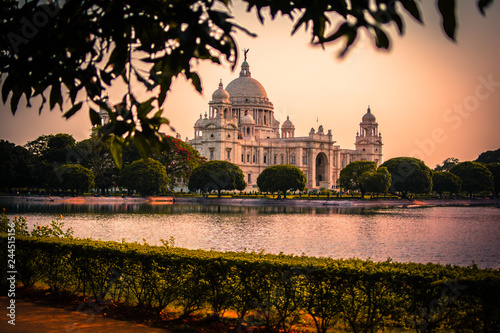 Fotografie Victoria memorial at kolkata