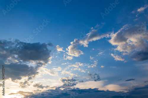 blue sky with clouds © Fernando