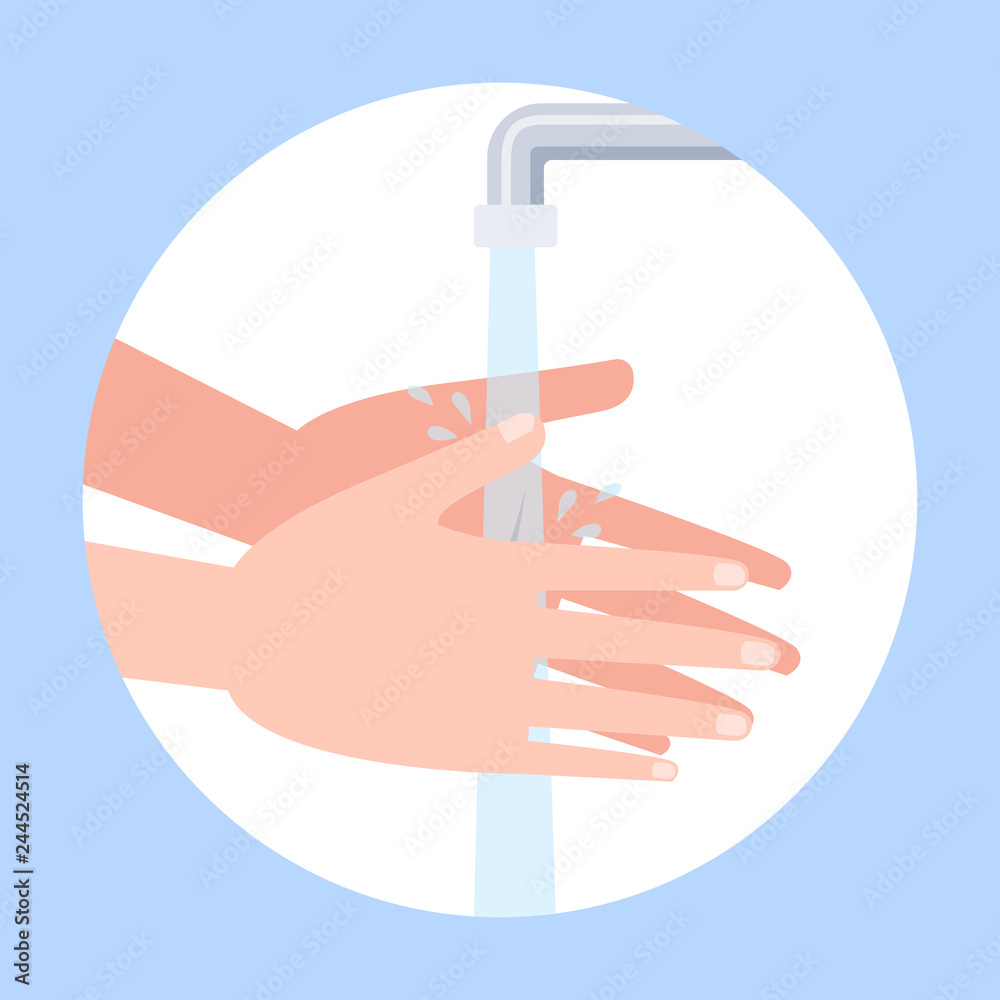 Wash hand with soap. Washing dirty hands Wash hand with soap. Washing dirty hands