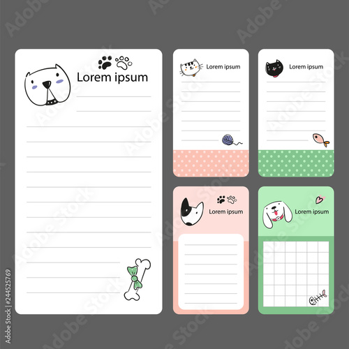 animals character vector design