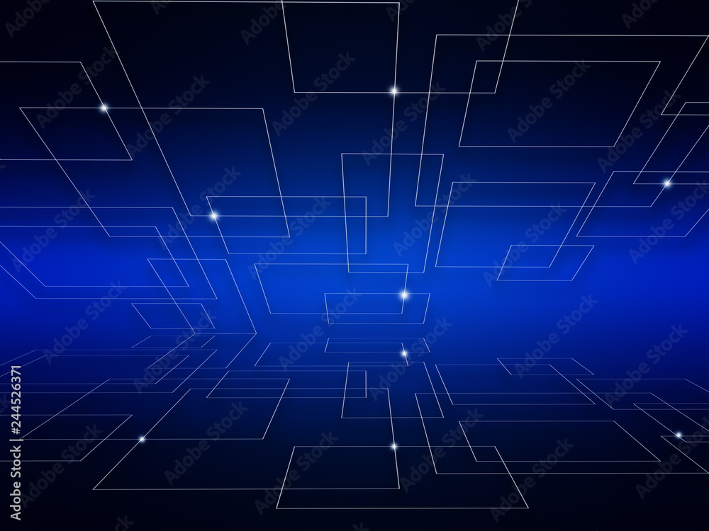 Digital technology world. Business virtual concept background Digital technology world. Business virtual concept background