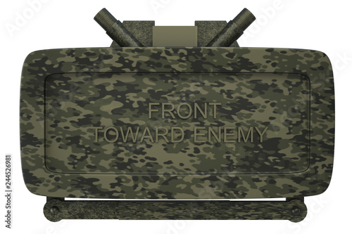 Photos The M18A1 Claymore is a directional anti-personnel mine used by the U