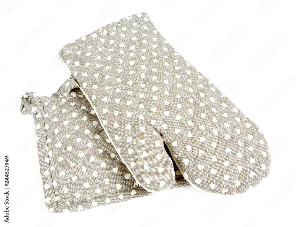 oven glove isolated on white oven glove isolated on white