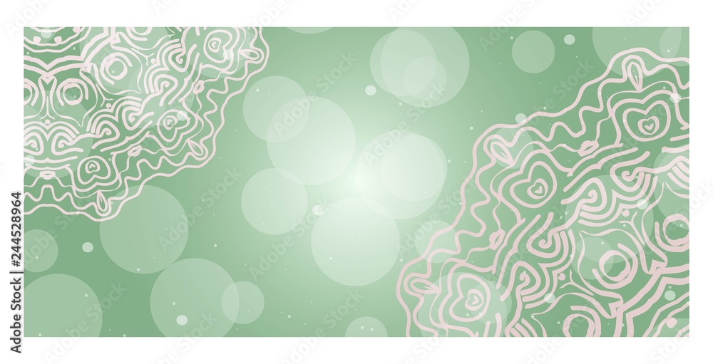 Modern Vector Template With Tribal Mandalas. For Brochure, Flyer, Cover, Magazine. Modern Vector Template With Tribal Mandalas. For Brochure, Flyer, Cover, Magazine.