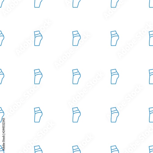 booty fitness icon pattern seamless white background