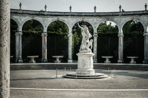 garden of the castle of Versailles