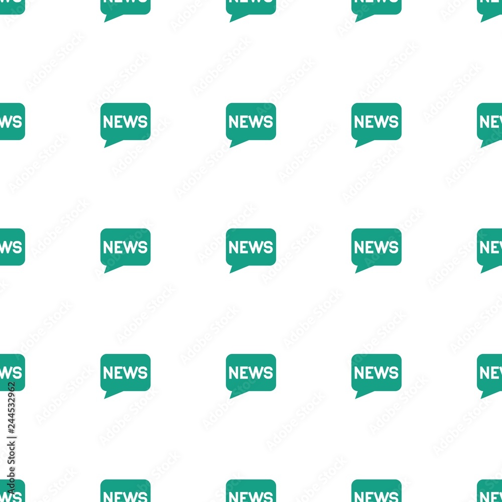 Fototapeta premium chat icon pattern seamless white background