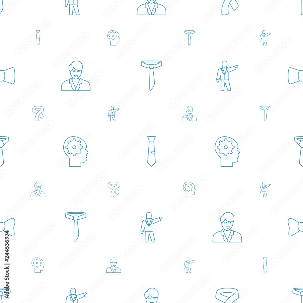 tie icons pattern seamless white background tie icons pattern seamless white background