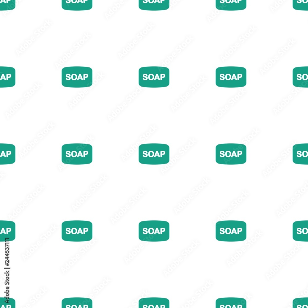 Soap for web and mobile icon pattern seamless white background Soap for web and mobile icon pattern seamless white background