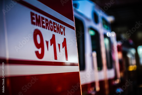Fire Engine at the Station