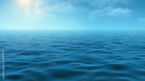 Wallpaper Mural Blue Sea Background Torontodigital.ca