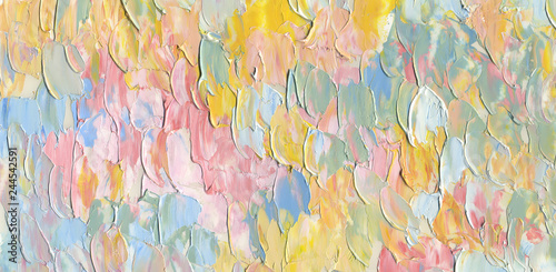 Fotografia Colorful abstract painting background