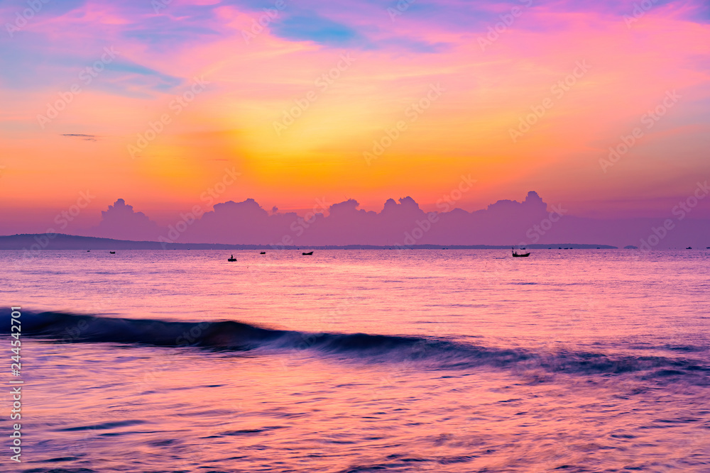 dawn on the sea dawn on the sea