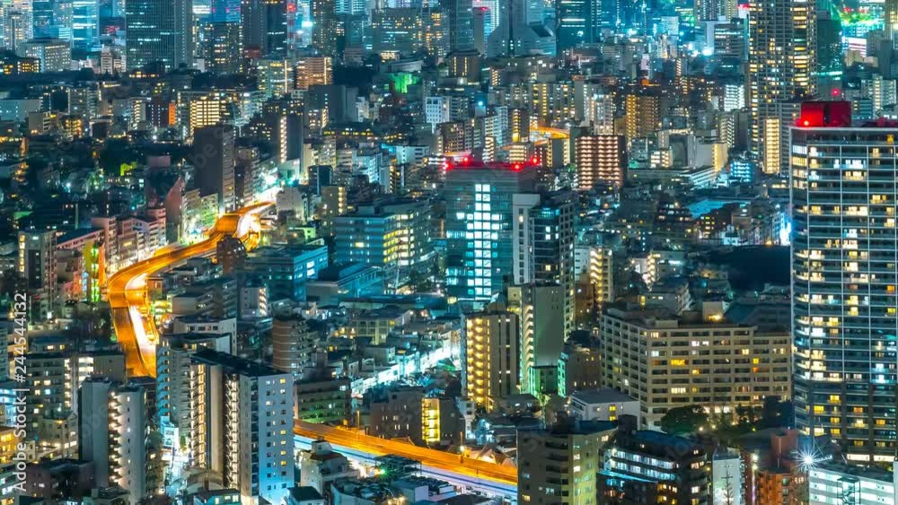 東京風景・タイムラプス 東京風景・タイムラプス