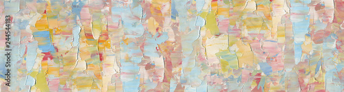 Fototapeta Naklejka Na Ścianę i Meble -  Colorful abstract painting background. Texture oil paint, palette knife & blur. High detail. Can be used for web design, art print, textured fonts, figures, shapes, etc.