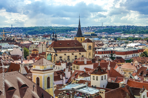 panorama of Prague