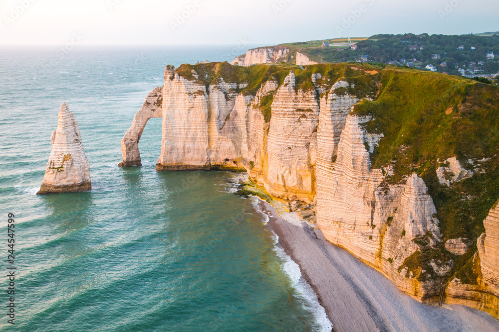 Etretat Cliffs, Northern France, Normandy, France