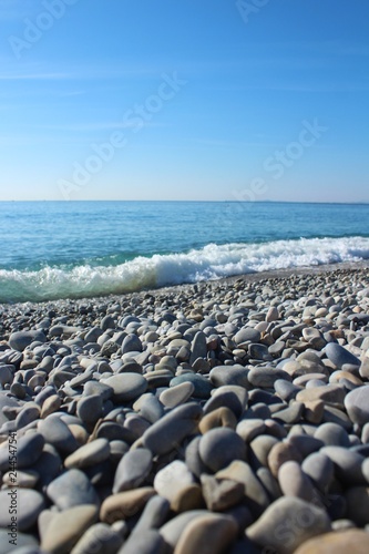 Stones on the beach