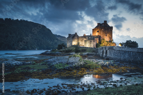 Eilean Donan Castle, Loch Duich, Highlands, Scotland