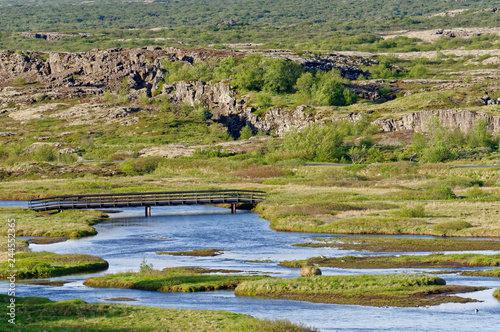 im Nationalpark Thingvellir, Island photo