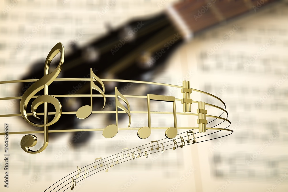 Obraz premium Music.
