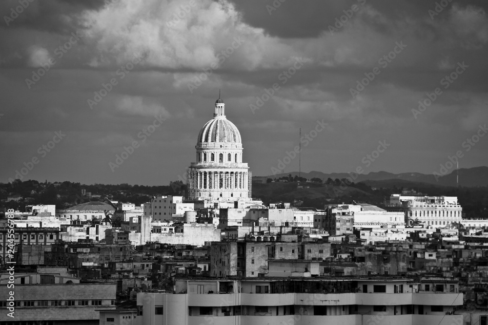 Capitol Hauptstadt Schwarzweiß blackwhite Cuba Kultur