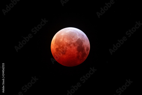Super Blood Wolf Moon 2019