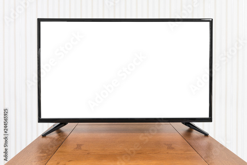 Modern television on old ta...
