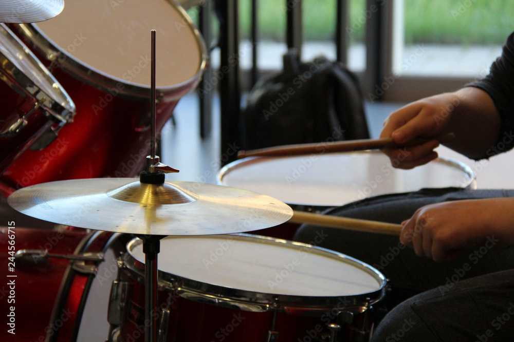 Naklejka premium Drums