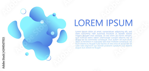 Modern abstract geometric background. Landing page, banner, business card, website element design. Flat vector illustration.