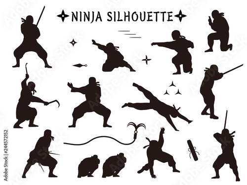 Ninja silhouette1