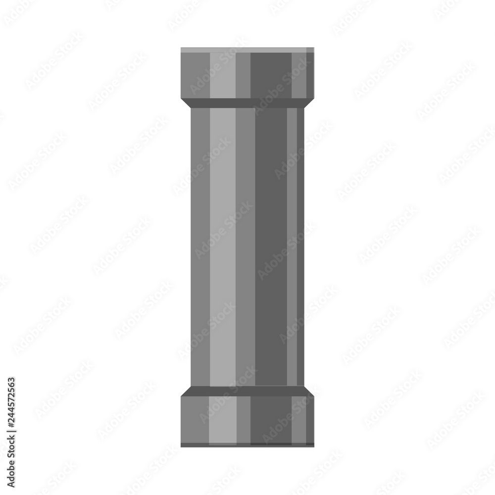 Vector design of pipe and tube logo. Set of pipe and pipeline stock symbol for web. Vector design of pipe and tube logo. Set of pipe and pipeline stock symbol for web.