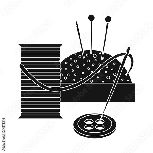 Isolated object of laundry and clean symbol. Collection of laundry and clothes stock symbol for web.