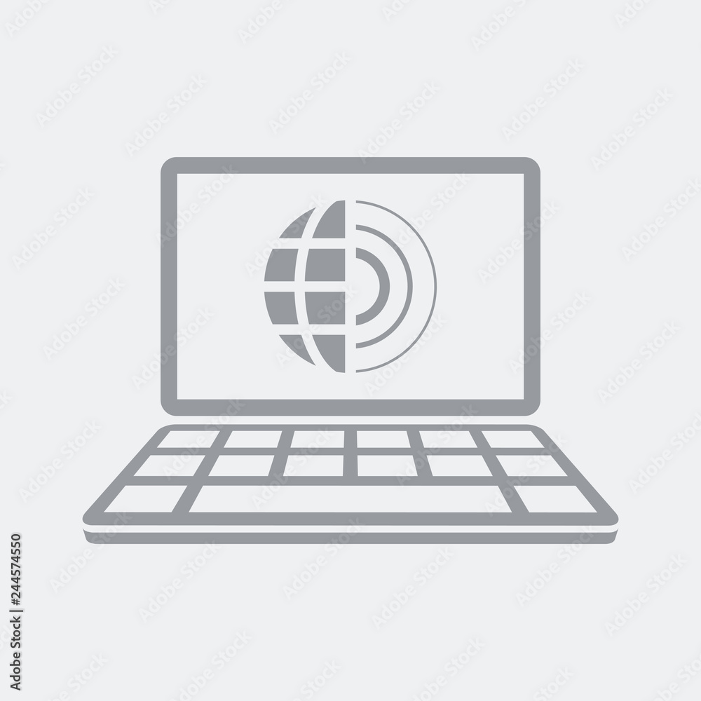 Worldwide connection symbol icon Worldwide connection symbol icon