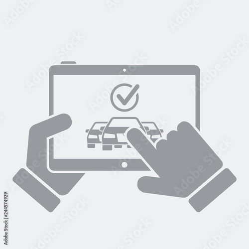 Choose the car online