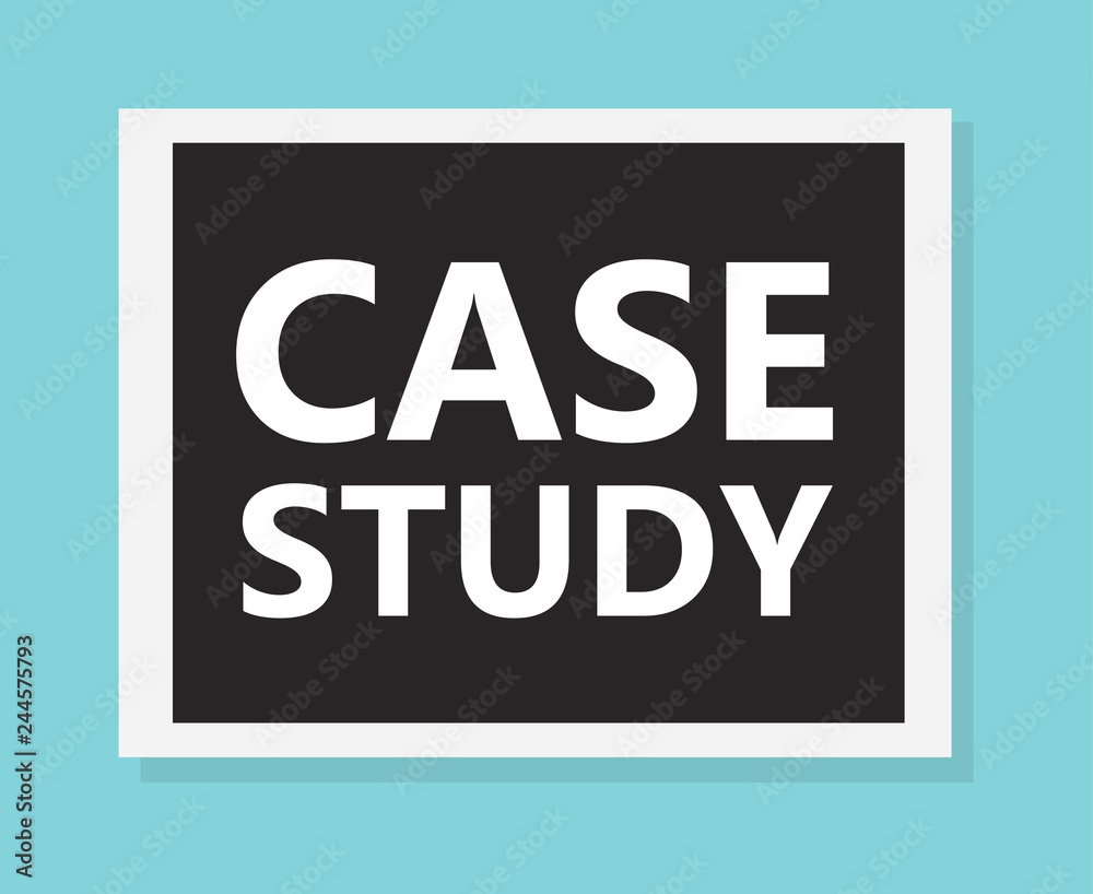 case study concept- vector illustration case study concept- vector illustration