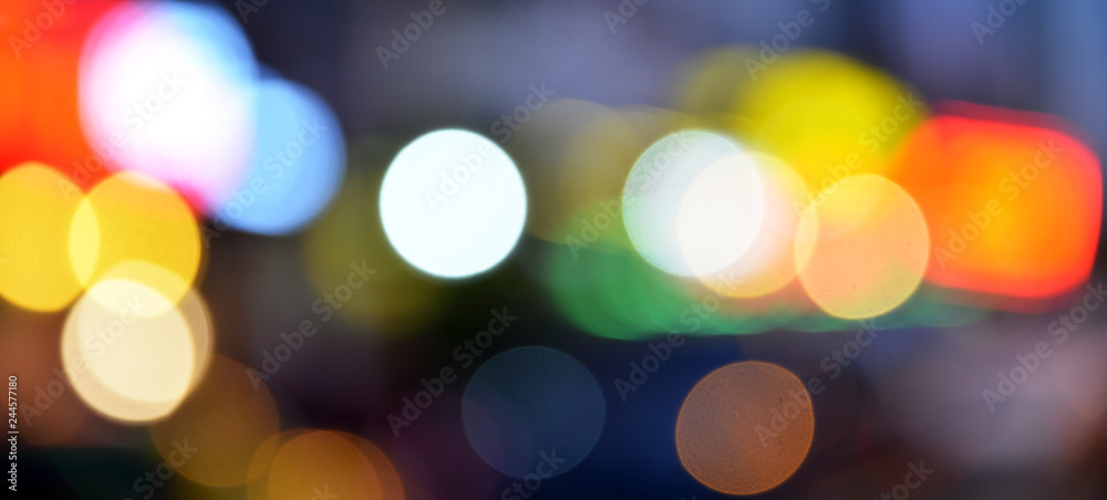 Obraz premium abstract lights bokeh background