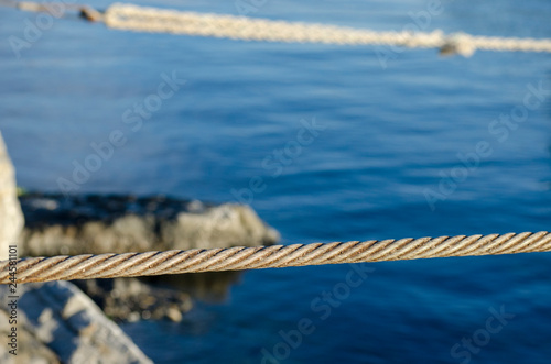 Rope in The Sea