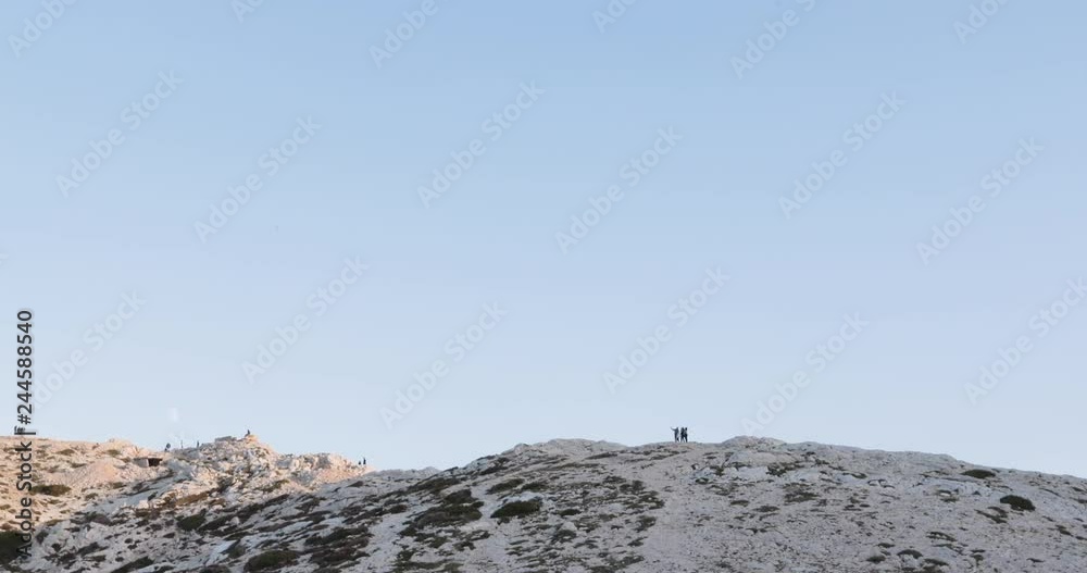 Rocky Hill Tops and a Cloudless Sky Rocky Hill Tops and a Cloudless Sky