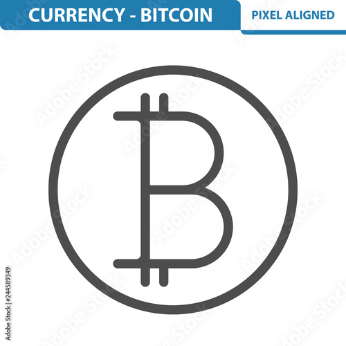 Currency - Bitcoin Icon