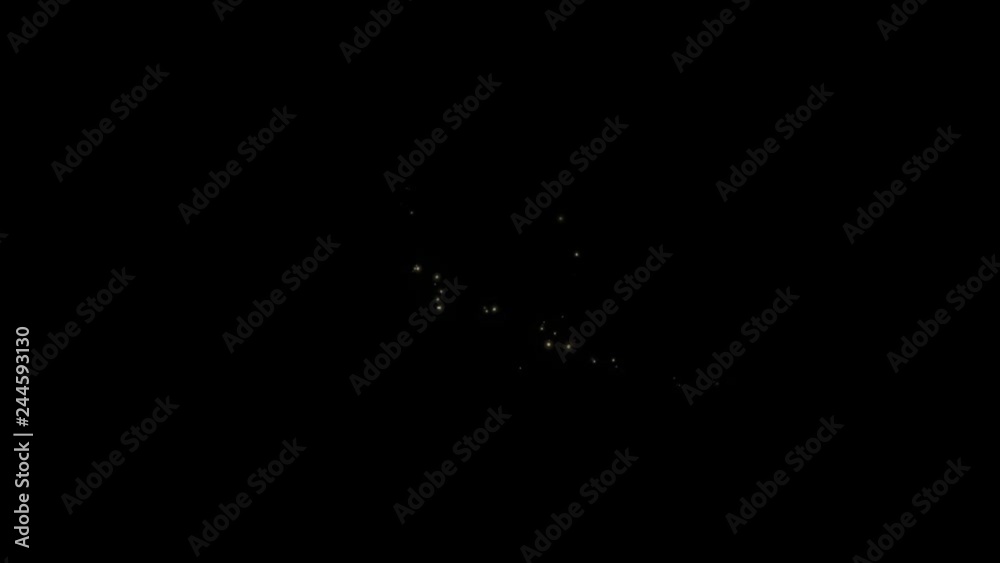 Glitter Golden Particles V18 Glitter Golden Particles V18