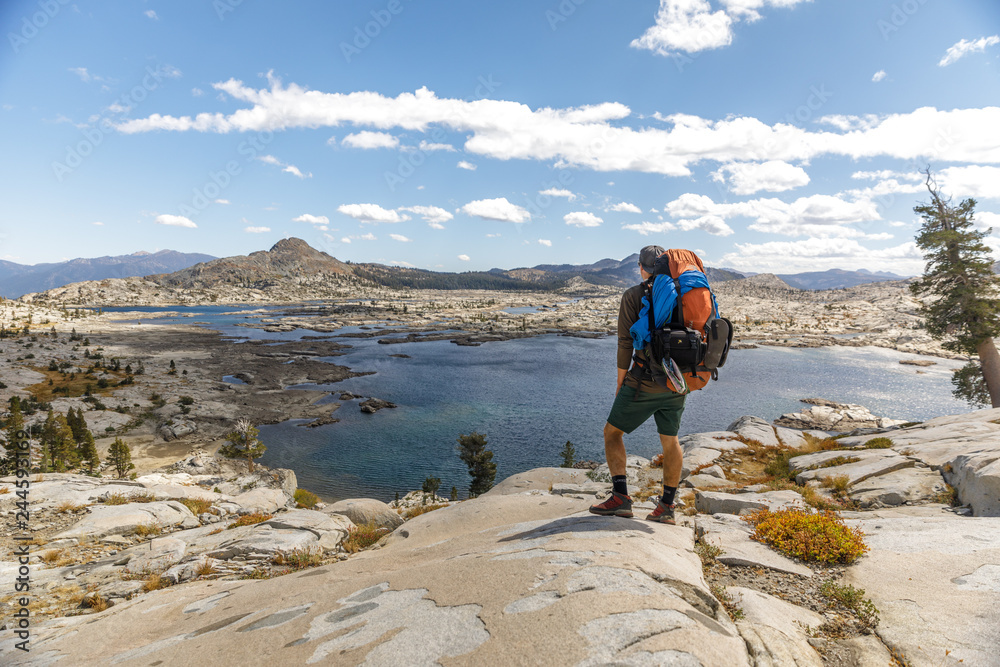 Fototapeta premium Backpacking