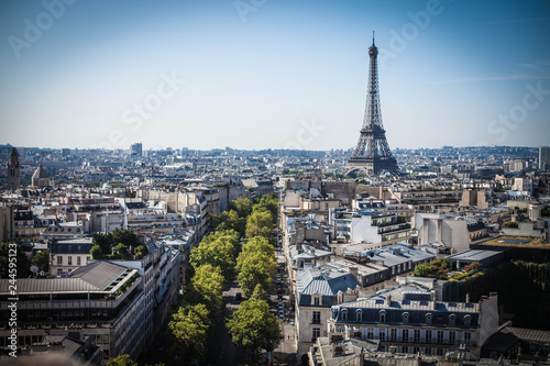 Paris vom Triumphbogen © GIG