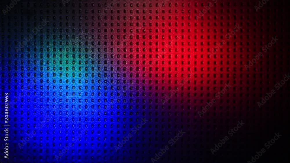Rays of light of different colors in motion Rays of light of different colors in motion