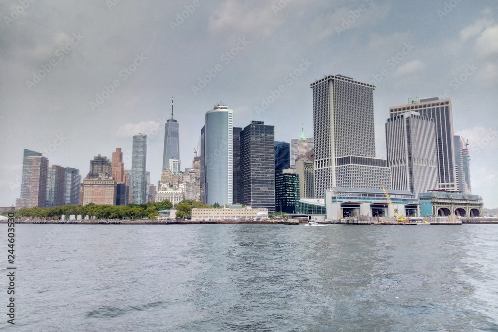 Obraz premium New York, USA - September 2, 2018: View of New York.